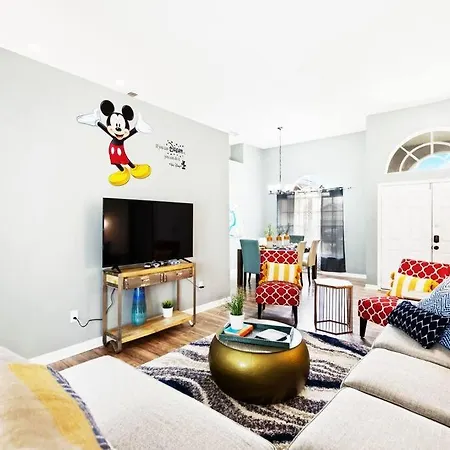 Spacious Disney Themed 5Bed Villa! Private Heated Enclosed Pool/Spa/Bbq! Davenport Exterior photo