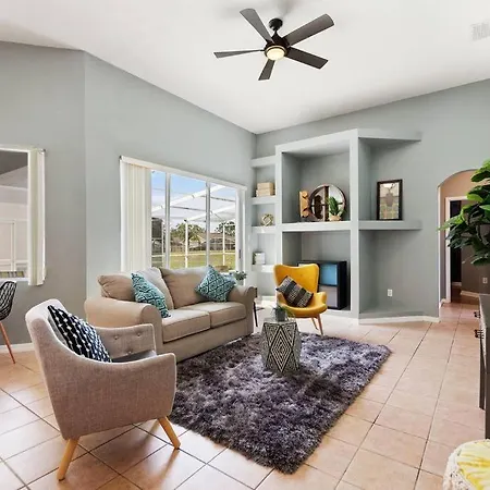 Spacious Disney Themed 5Bed Villa! Private Heated Enclosed Pool/Spa/Bbq! Davenport Exterior photo